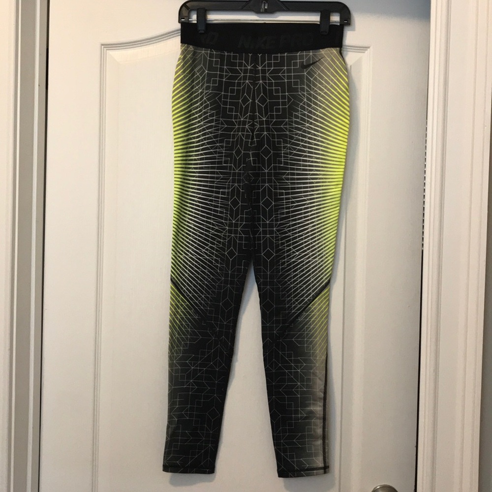 Nike Pro fleece lined running tight